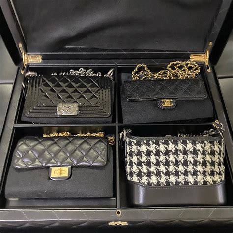 chanel mini bag box set|chanel mini bags 2021.